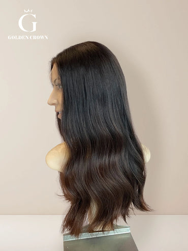 Blair lace top left side view GoldenCrownWigs