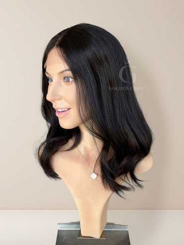 Seraphina 100% Human Hair Closed Lace Topper (Slight Layer)