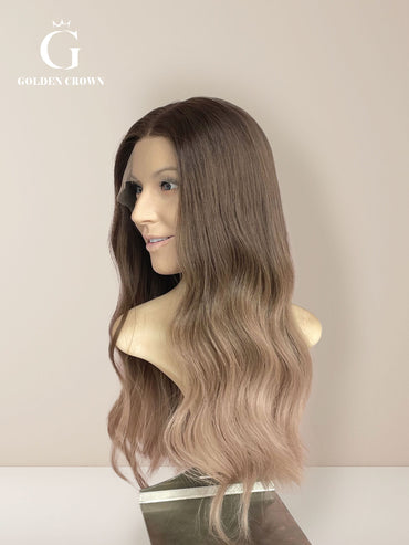 Vanessa Lace Top Base 100% Human Hair Wigs (Slight Layer)