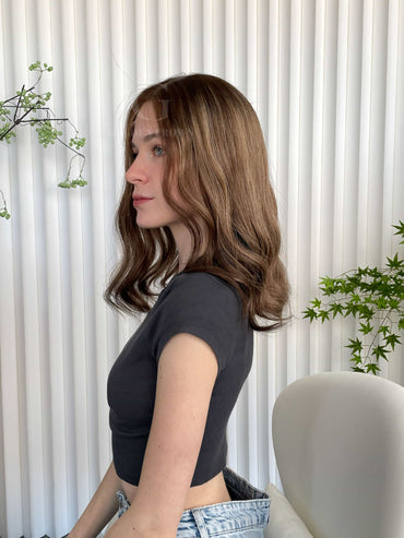 Leah Lace Top Base 100% Human Hair Wigs