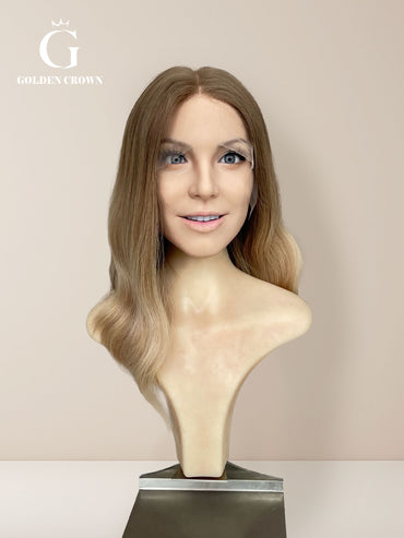 Cecilia Lace Top Base 100% Human Hair Wigs