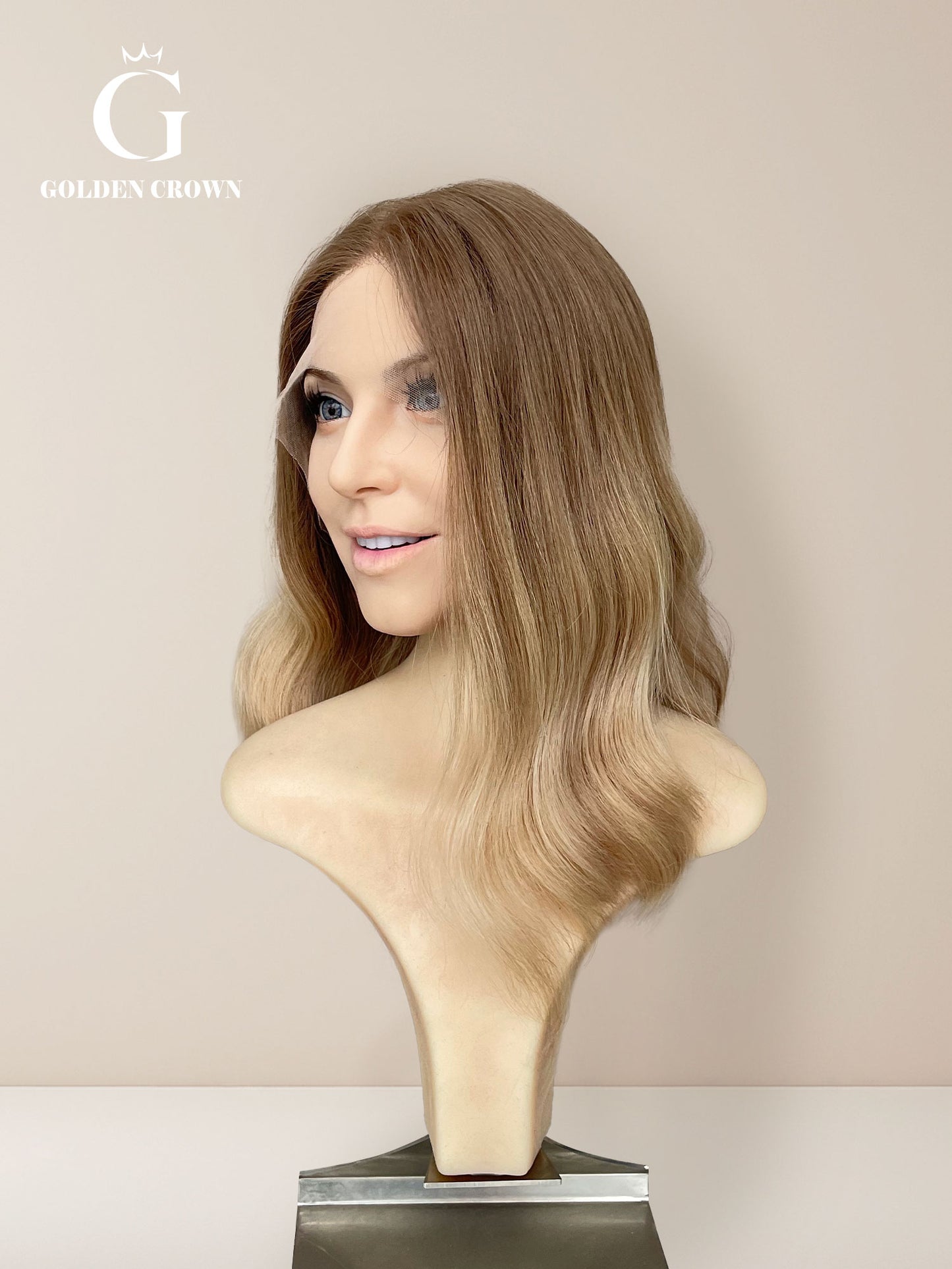 Cecilia Lace Top Base 100% Human Hair Wigs