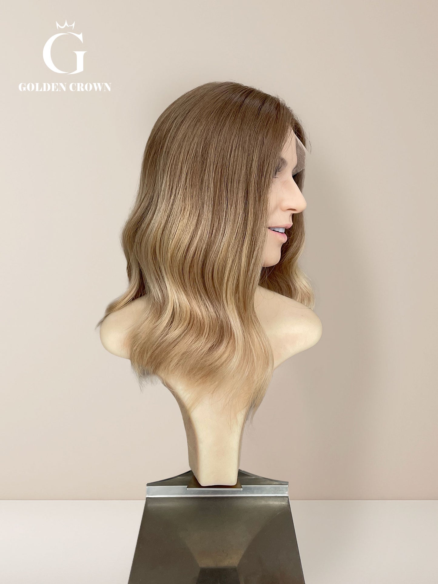 Cecilia Lace Top Base 100% Human Hair Wigs