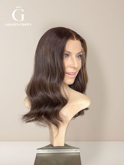 Elena Lace Top Base 100% Human Hair Wigs