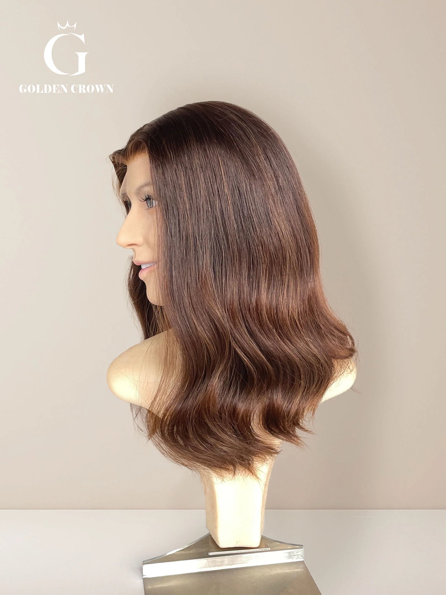 Hazel lace top right side view GoldenCrownWigs