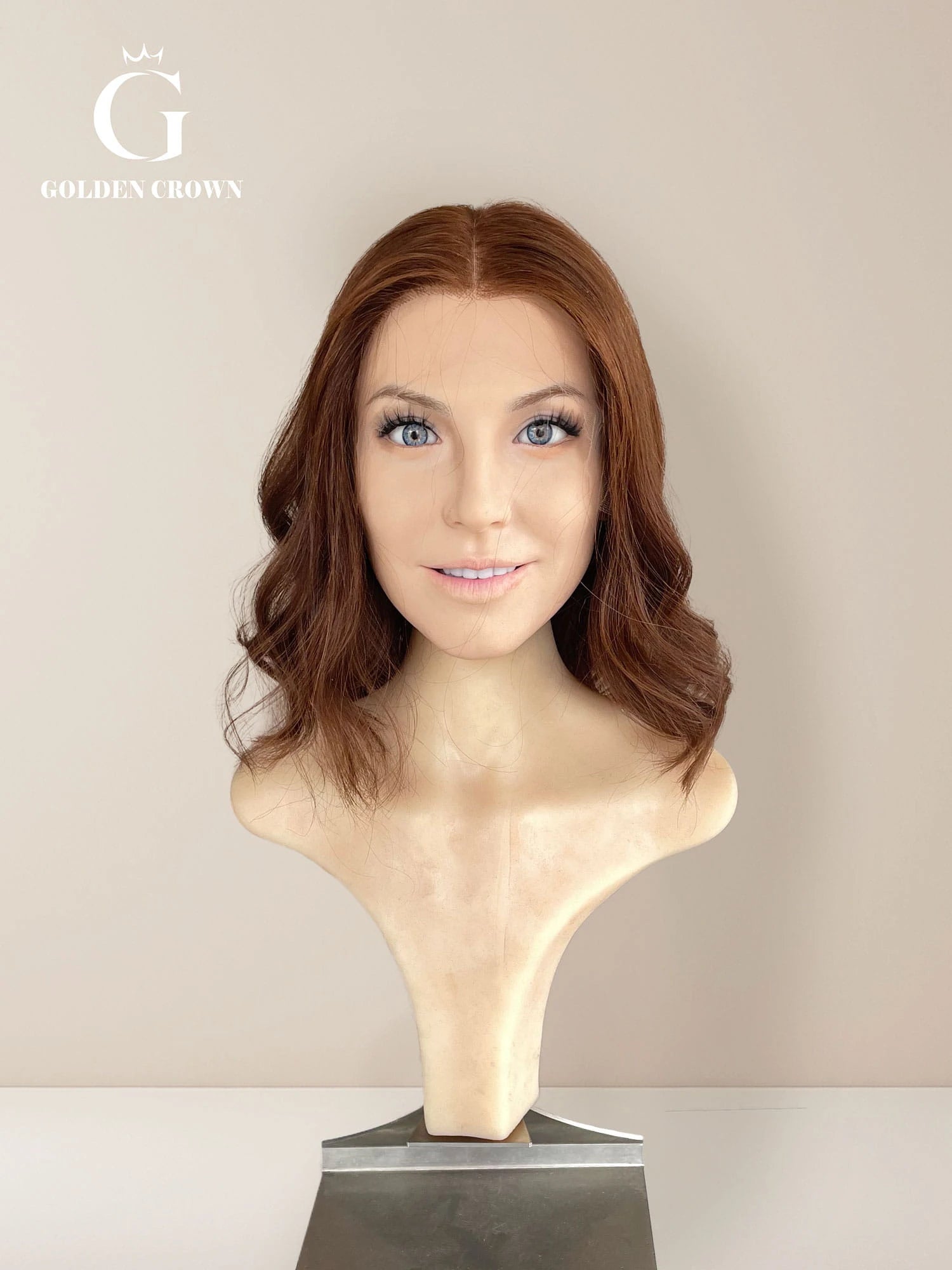 Lois lace top front view GoldenCrownWigs