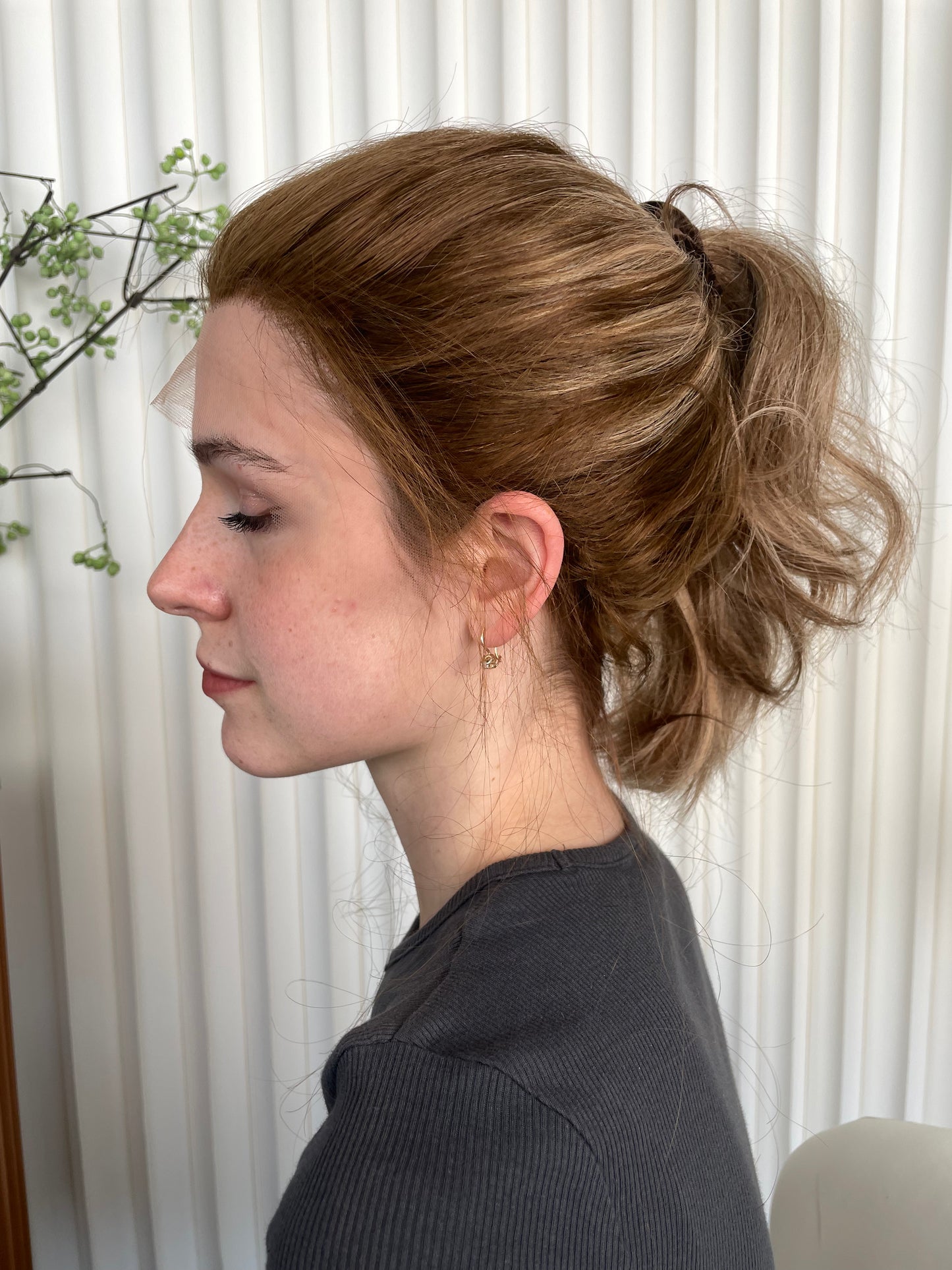 Olivia Lace Ponytail Base 100% Human Hair Wigs