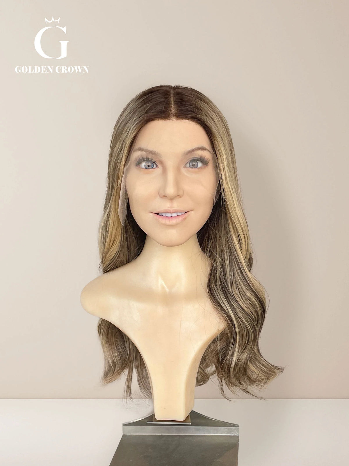 Rhea Lace Top Base 100% Human Hair Wigs (Slight Layer)