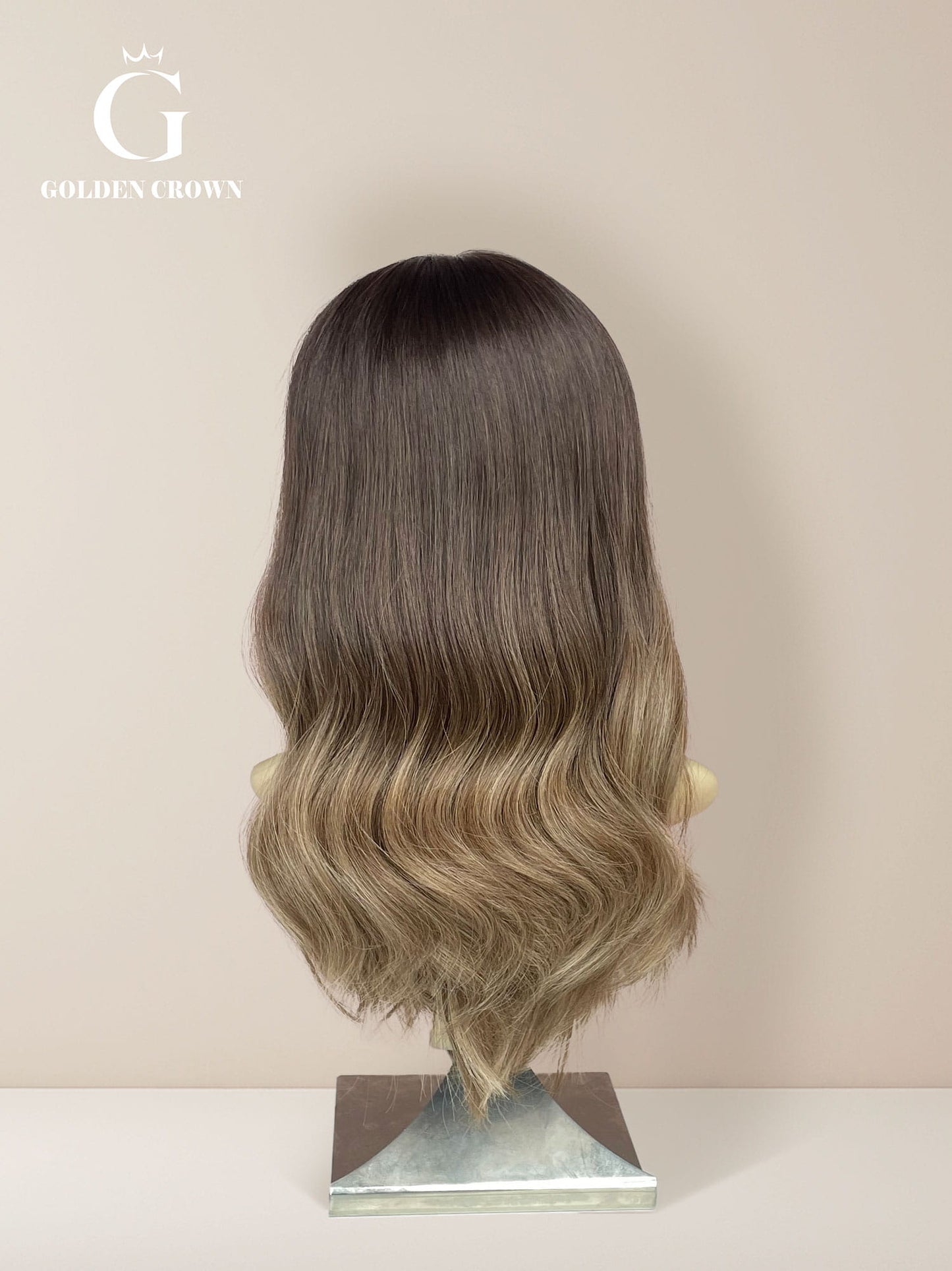 Serena lace top back side view GoldenCrownWigs