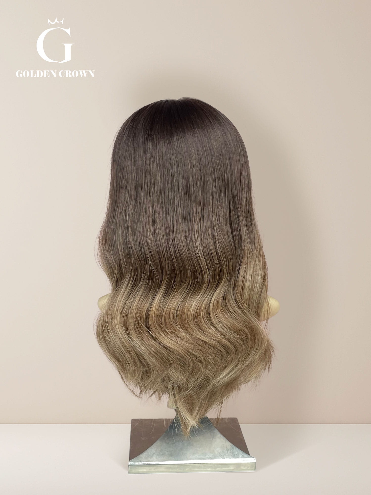 Serena lace top back side view GoldenCrownWigs
