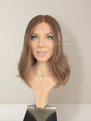 Susie 100% Human Hair Lace Topper (Slight Layer)