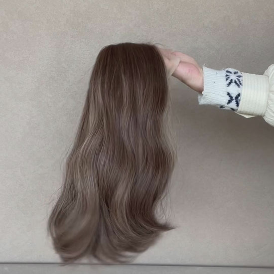 Susie Lace Top Base 100% Human Hair Wigs Showcase GoldenCrownWigs.com