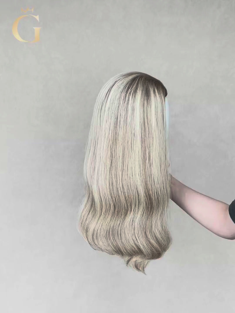Ingrid Bandfall 100% Human Hair Showcase GoldenCrownWigs