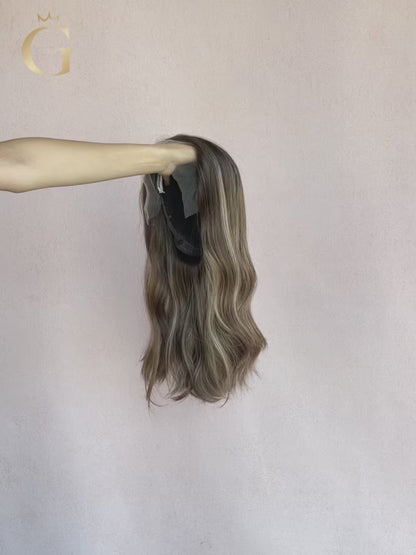 Paula Lace Top Base 100% Human Hair Wigs (Slight Layer)