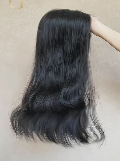 Seraphina Lace Top Base 100% Human Hair Wigs Showcase GoldenCrownWigs.com