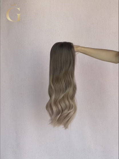 Vanessa Lace Top Base 100% Human Hair Wigs (Slight Layer)