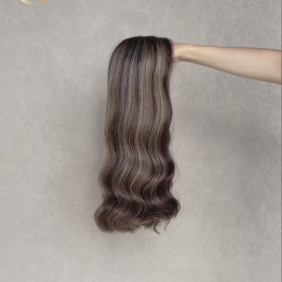 Iris lace top showcase GoldenCrownWigs
