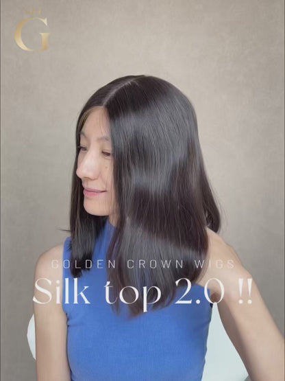 Freya Silk Top 2.0 Base 100% Human Hair Wigs