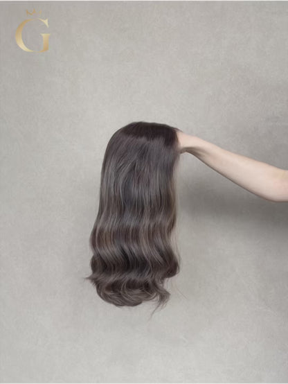 Elena Lace Top Base 100% Human Hair Wigs