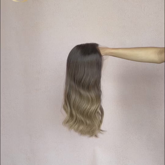 Serena lace top showcase GoldenCrownWigs