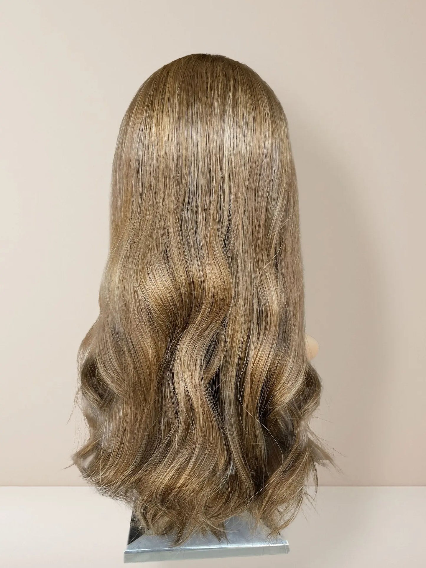 Sophie Lace Top Base 100% Human Hair Wigs Back View GoldenCrownWigs.com